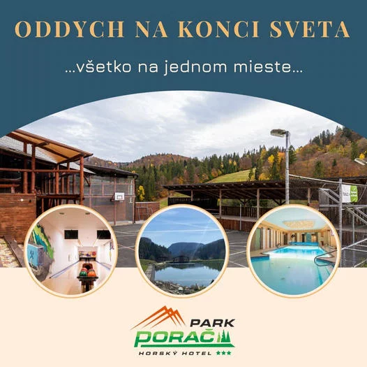 Poráčska dolina pri Slovenskom raji: Horský Hotel Poráč Park *** s polpenziou + neobmedzené wellness a výhody od 228 €