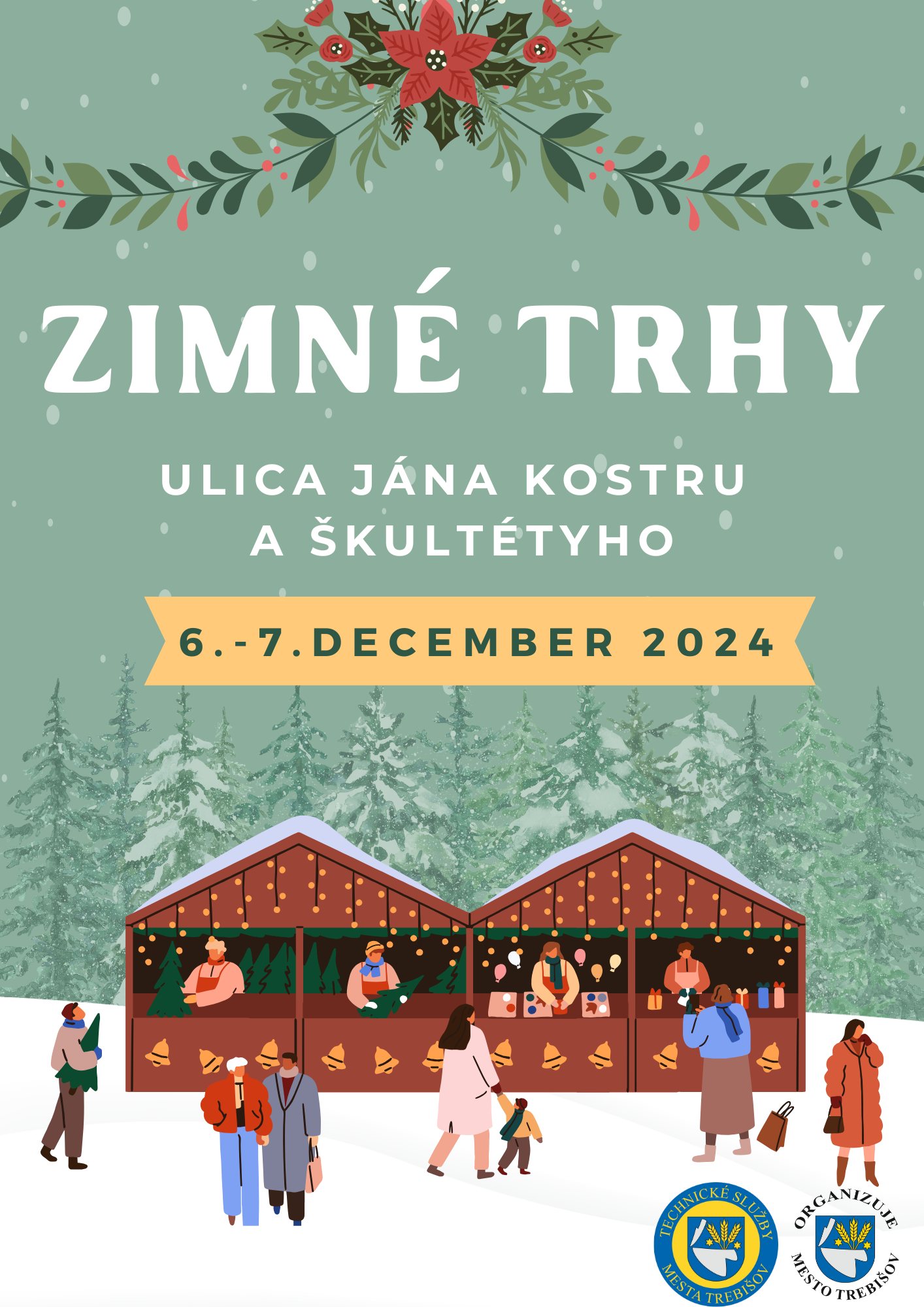 ❄️ ZIMNÉ TRHY 2024 v Trebišove ❄️